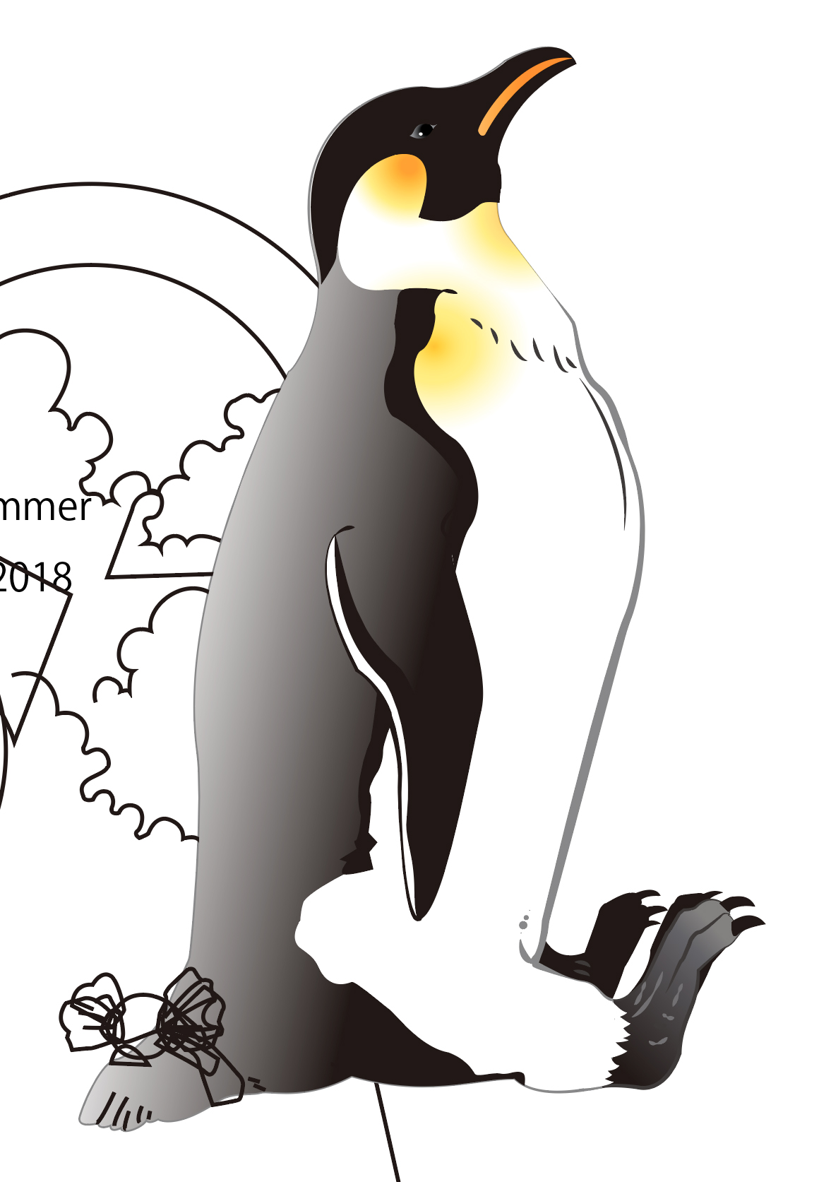 ペンギン の 書き方 デスクトップ 3d キャラクター